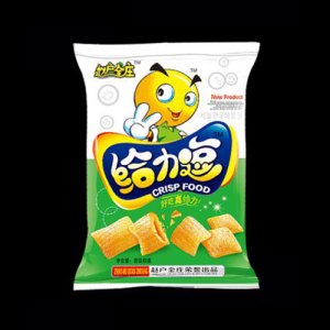 赵户全庄给力逗膨化食品绿