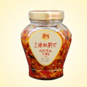 翘嘟嘟茶油辣椒萝卜丁268g