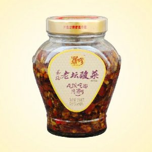 翘嘟嘟茶油老坛酸菜268g