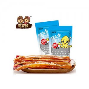憨豆熊鱿鱼条