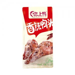 恋上鸭香辣鸭头散称