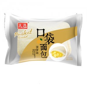 大进口袋面包菠萝味