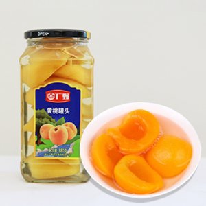 广野黄桃罐头130g