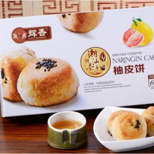 辉香柚皮饼120克