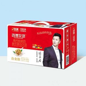 鸿博牧场高钙核桃奶复合蛋白饮品250ml×20盒