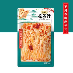 谢李记森系香辣金针菇120g