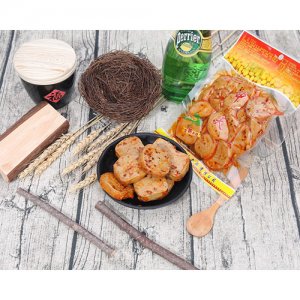 中天香辣豆片150g
