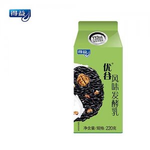 得益优谷风味发酵乳盒装