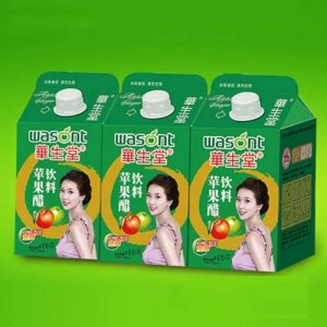 华生堂苹果醋饮料500mlx3