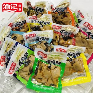 渝记椒派手磨香菇豆干袋装