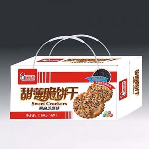 铭吃点甜薄脆饼干黑白芝麻味1.36kg