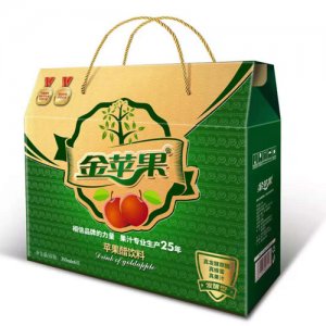 金苹果苹果醋饮料礼盒装