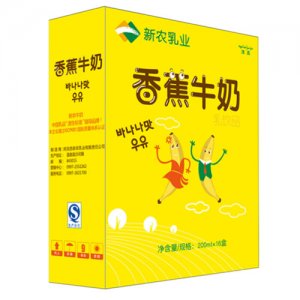 新农香蕉奶