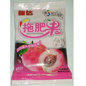 佳达拖肥果(水蜜桃味)椰果味饮料