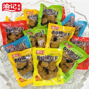 渝记椒派香菇嫩豆干袋装