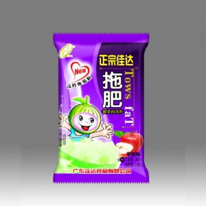 佳达拖肥椰果肉饮料苹果味