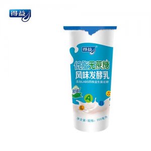 得益低脂无蔗糖风味发酵乳200g