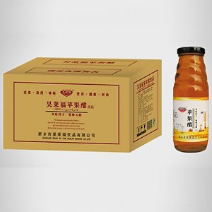 昊莱福苹果醋饮料330mlX15