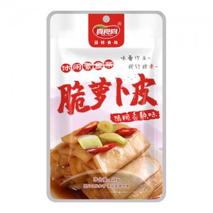 真食尚脆萝卜皮香辣味28g