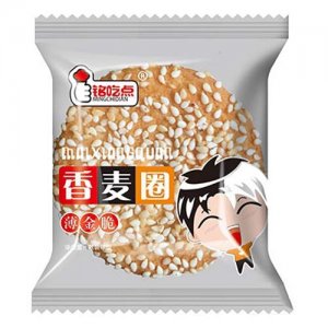铭吃点香麦圈薄金脆饼干散装称重