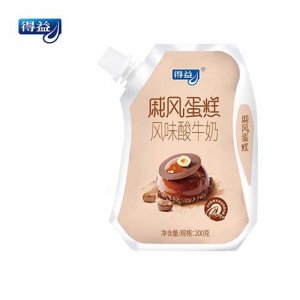 得益戚风蛋糕风味酸牛奶200g