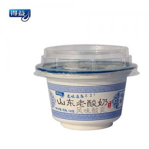 得益山东老酸奶180g