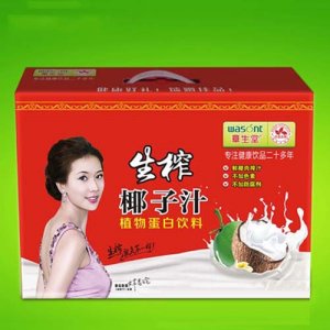 华生堂椰子汁手提礼盒245ml