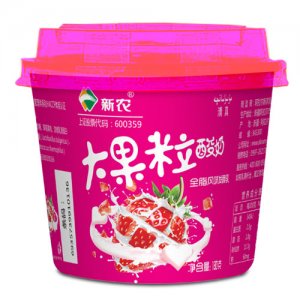 新农大果粒酸奶