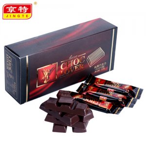 京特纯黑巧克力盒装