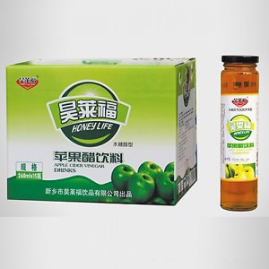 昊莱福苹果醋饮料858mlX8