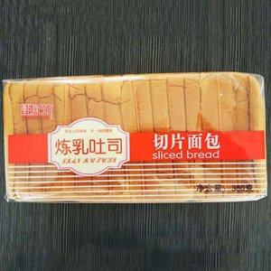 甄记坊炼乳吐司切片面包380g