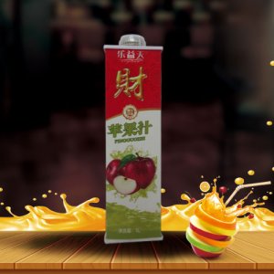 乐益天方盒苹果汁