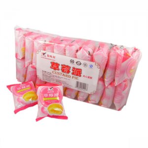 集味村草莓蛋黄派