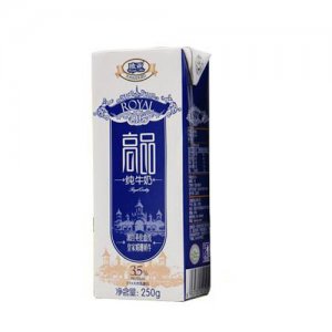 欧亚高品纯牛奶250g