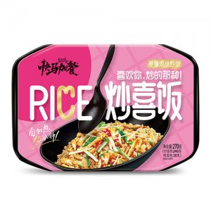 快马加餐炒喜饭姜爆鸡丝炒饭270g