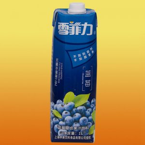 雪菲力蓝莓果汁饮料1L