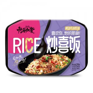 快马加餐炒喜饭辣卤牛肉炒饭270g