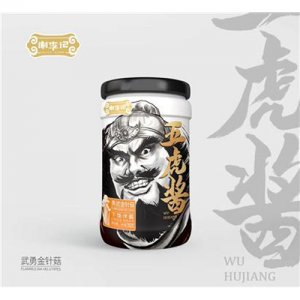 谢李记勇武金针菇下饭伴酱调味酱360g
