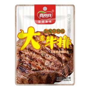 真食尚新素牛排黑椒味35g