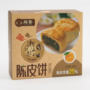 辉香陈皮饼240克