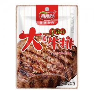 真食尚新素牛排香辣味35g