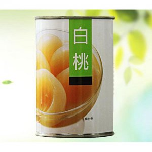 白浩飞桃罐头白盒