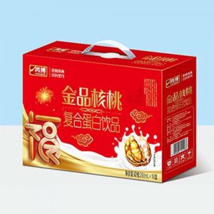 鸿博金品核桃复合蛋白饮品250ml×16盒