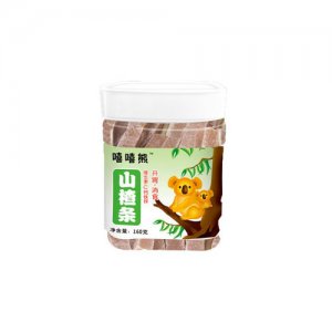 嘻嘻熊方罐山楂条苹果味160g