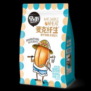 黑木崖麦克纤生膨化米果麦香味120g