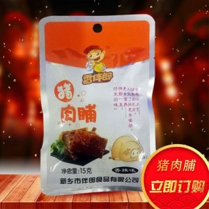 香伴郎猪肉脯香辣味15g