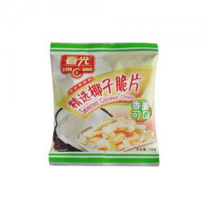 春光精选椰子脆片15g