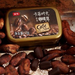富味咖啡压片糖15g