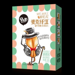 黑木崖麦克纤生膨化米果麻辣味