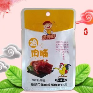 香伴郎鸡肉脯香辣味18g